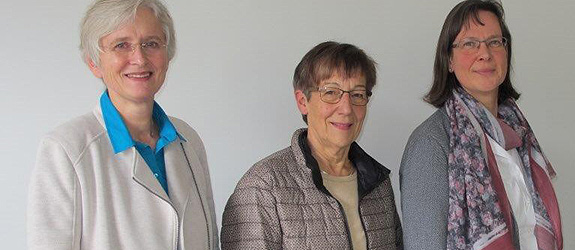 Von links: Wilma Losemann, Dorothea Simpfendörfer, Urte Paaßen