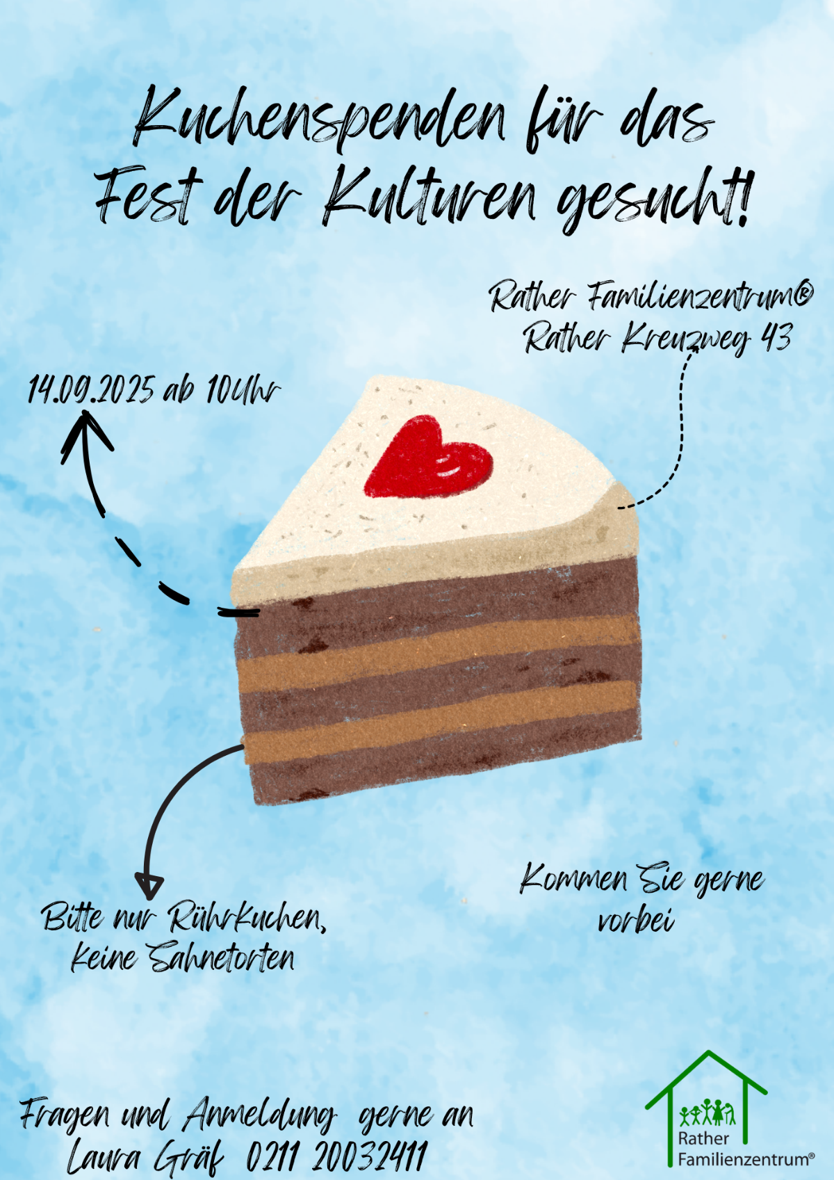 Kuchenspenden gesucht
