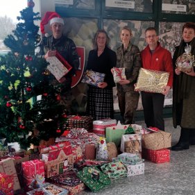 Bundeswehr Weihnachtsaktion 2025 (c) Caritasverband Euskirchen Martina Schneider