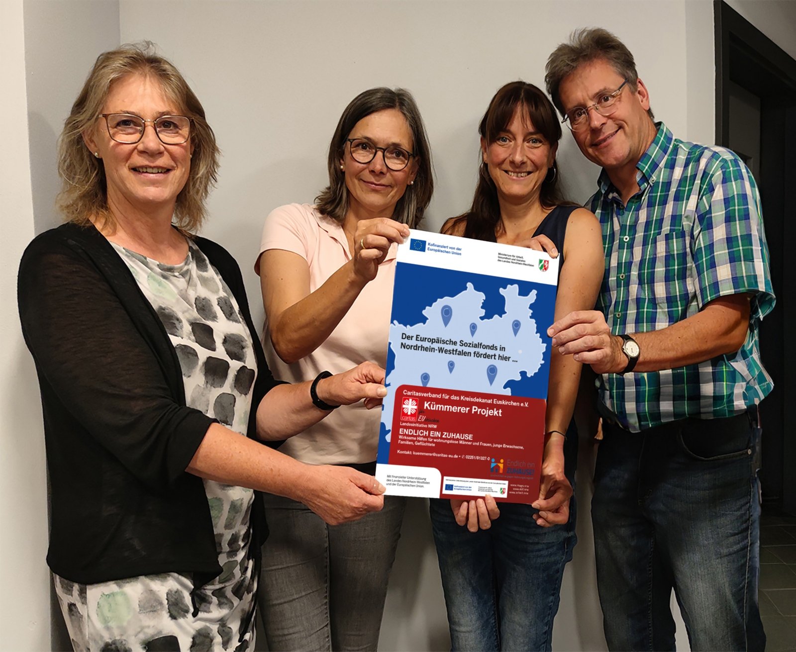 Bild Team Kümmerer Projekt (c) Caritasverband Euskirchen Martina Schneider