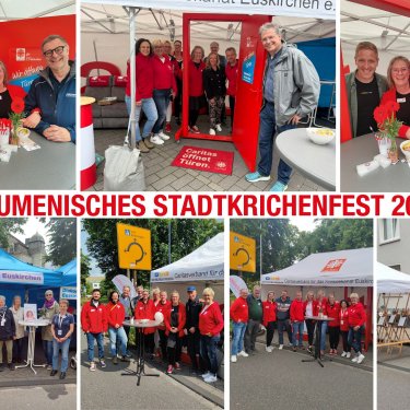 Collage Stadtkirchenfest (c) Caritasverband Euskirchen Martina Schneider