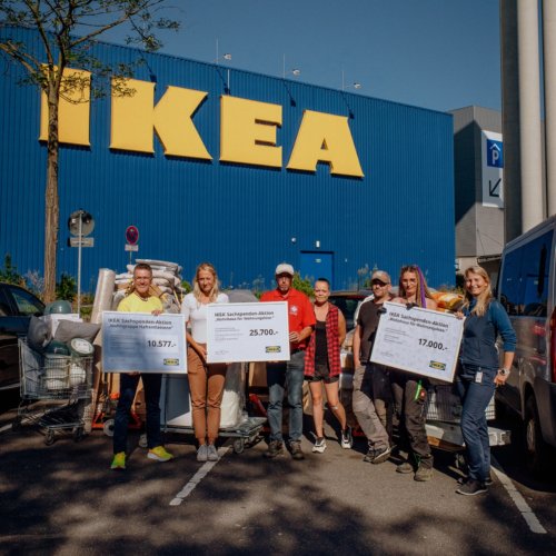IKEA Köln-Godorf Spendenübergabe (c) Caritasverband Euskirchen Martina Schneider