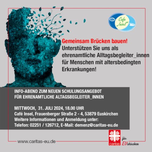 Infoveranstaltung Gemeinsam Brücken bauen -  31.07.2024 (c) Caritasverband Euskirchen Martina Schneider