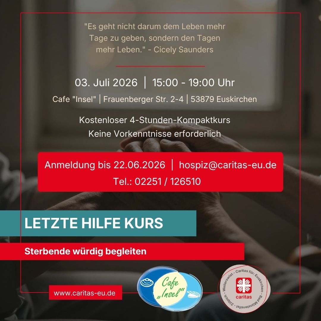 Letzte Hilfe Kurs 03.07.2026 (c) Caritasverband Euskirchen Martina Schneider
