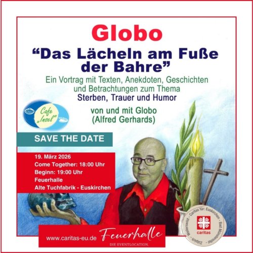 Das Lächeln am Fuße der Bahre - Globo (Alfred Gerhards) (c) Martina Schneider