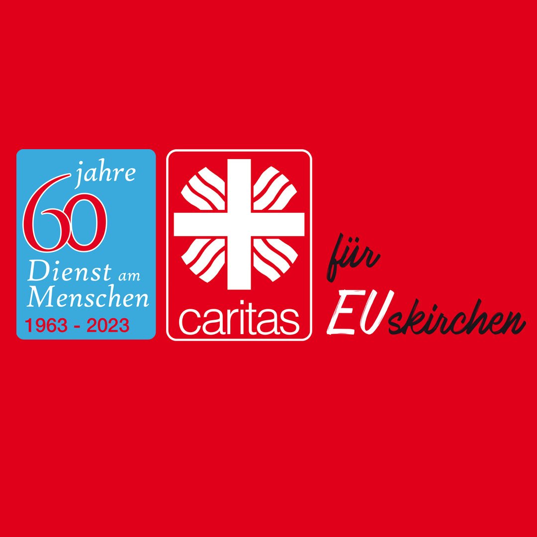 Logo 60 Jahre Dienst am Menschen (c) Caritasverband Euskirchen Martina Schneider