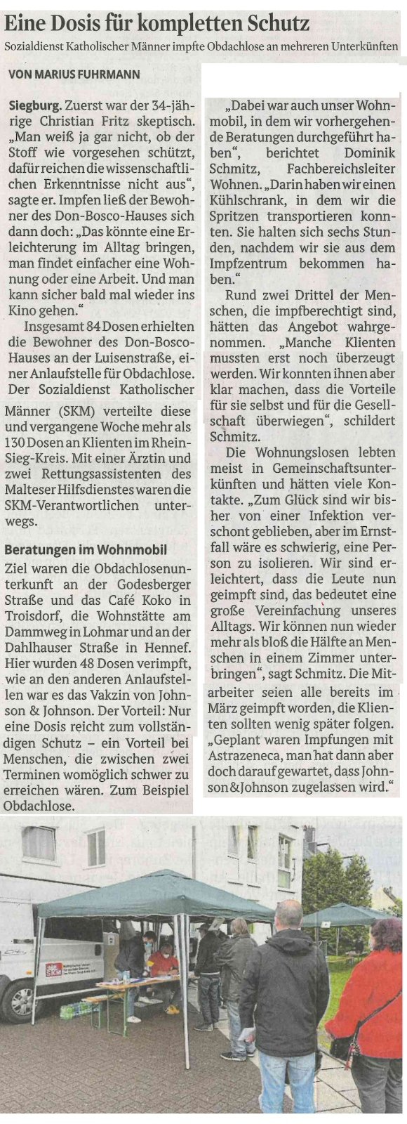 21-05-09 WLH Kölner Stadt-Anzeiger 21.05.2021